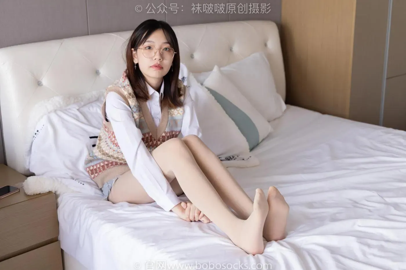 [BoBoSocks袜啵啵]NO.169 小甜豆-黑皮鞋、厚黑丝、厚肉丝 [145P]插图8
